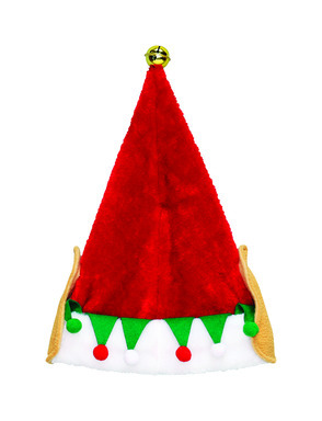 ELF EAR SANTA HAT 17"