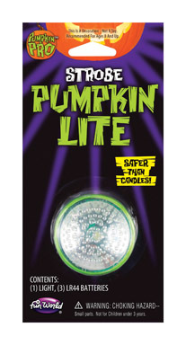 Lite Strobe Pumpkin Wht