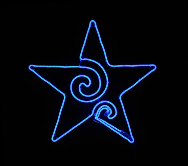 NEON FLEX DIM STAR BLU