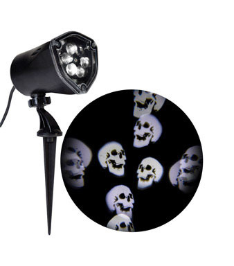 PROJECTOR WHIRL SKULLS