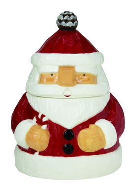 WOODLAND SANTA TREAT JAR