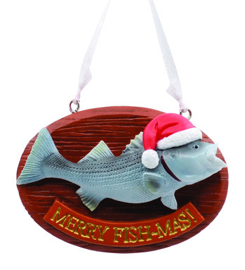 MERRY FISH-MAS ORNMNT