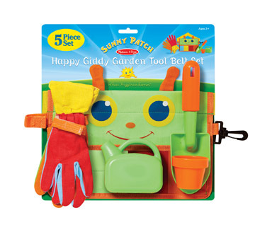 Toy Garden Tool Belt Set