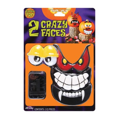 Crazy Face Pumpkin Kit