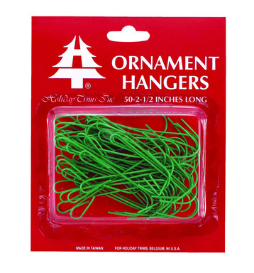 Ornamnt Hooks 2.5" 50ct