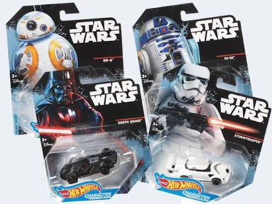 Hotwheels Starwars Asst