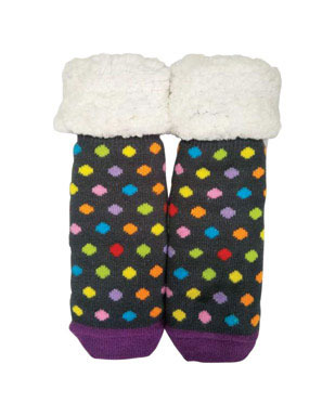 GRMT SLIPR SOCK POLKADOT