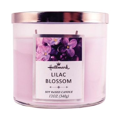 LILAC BLSSM CNDL 12 OZ