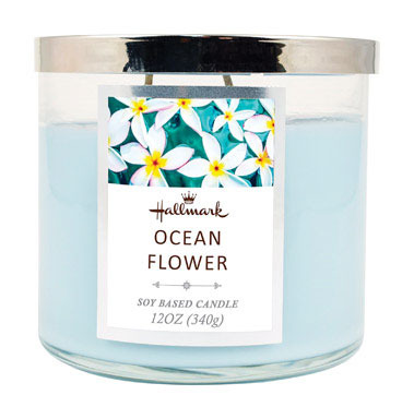 OCEAN FLOWER CNDL 12 OZ