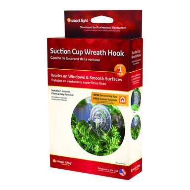 SUCTON CUP WREATH HOOK