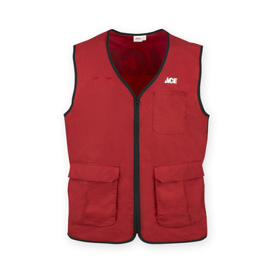 ACE WMN VEST RED 2XL