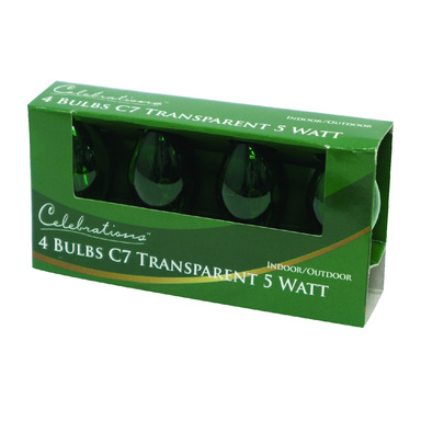 STD C7 GREEN TRANS PK4