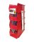 HANG STACK BINS RED 4PK