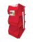 HANG STACK BINS RED 3PK