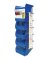 HANG STACK BINS BLUE 6PK