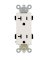 DECORA 20A 125V WHITE OUTLET