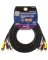 CABLE TRIPLE RCA 12' BLK