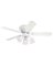 DISC CEILNG FN42"5BL WHT