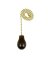 Pull Chain Walnut Knob