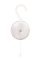 LIGHT ROUND W/ HANGR WHT