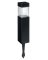 Solar Square Bollard Blk