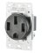 Flush Mount Outlet 50a