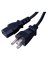 Ac Power Cord 6' Blk 1pk