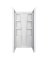 SHOWER SURROUND 36" WHT