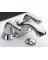 FAUCET LAV 2HDLE CHROME