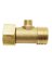 1/2"NPT X 3/8"COMP. VALVE EXT