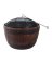 WHISKEY BARREL FIREBOWL