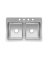 Kitchen Sink Dbl 7" 22g