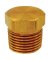 CORED HEX HD PLUG 1/2"BR