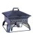 FIREPIT SQ LP GAS PORTBL