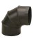 Elbow 90 Adj 5"blk Steel