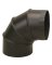 Elbow 90adj Blk Stl 7"