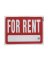 Sign For Rent 18x24 Plst