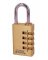 PADLOCK 1-3/16" BRASS