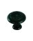 KNOB 1.25"D FLAT BLACK