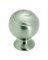 Knob 1-1/8"rnd Sat Nickl