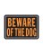 Sign Beware Dog Al 10x14