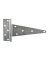 Hinge T Hd 12" Zn