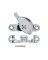 SASH LOCK CRES 2-1/2CR