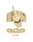 SASH LOCK DRAW 2-3/4 BRS