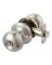 Entry Knob Colonial  Sn