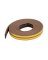 WEATHRSTRP RUBBER 17'BRN