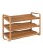 SHOE SHELF BAMBOO 3TIER