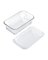 Butter Dish Clear Gls