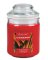 CANDLE JAR 20OZ RED CINN