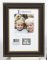 FRAME - 5X7 BLACK / GOLD WOOD
